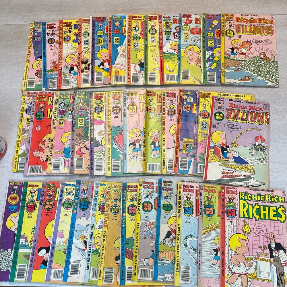 Richie Rich Comic Book Collection